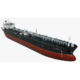 Oil Tanker Dhonoussa 3D model